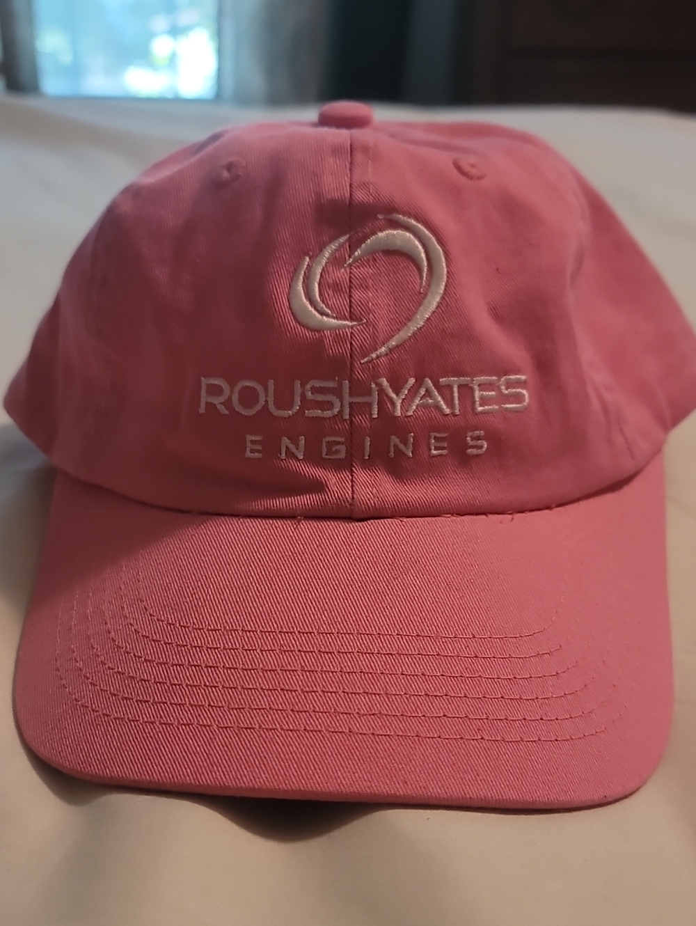 Port Authority Pink Roushyates Engines Baseball Cap